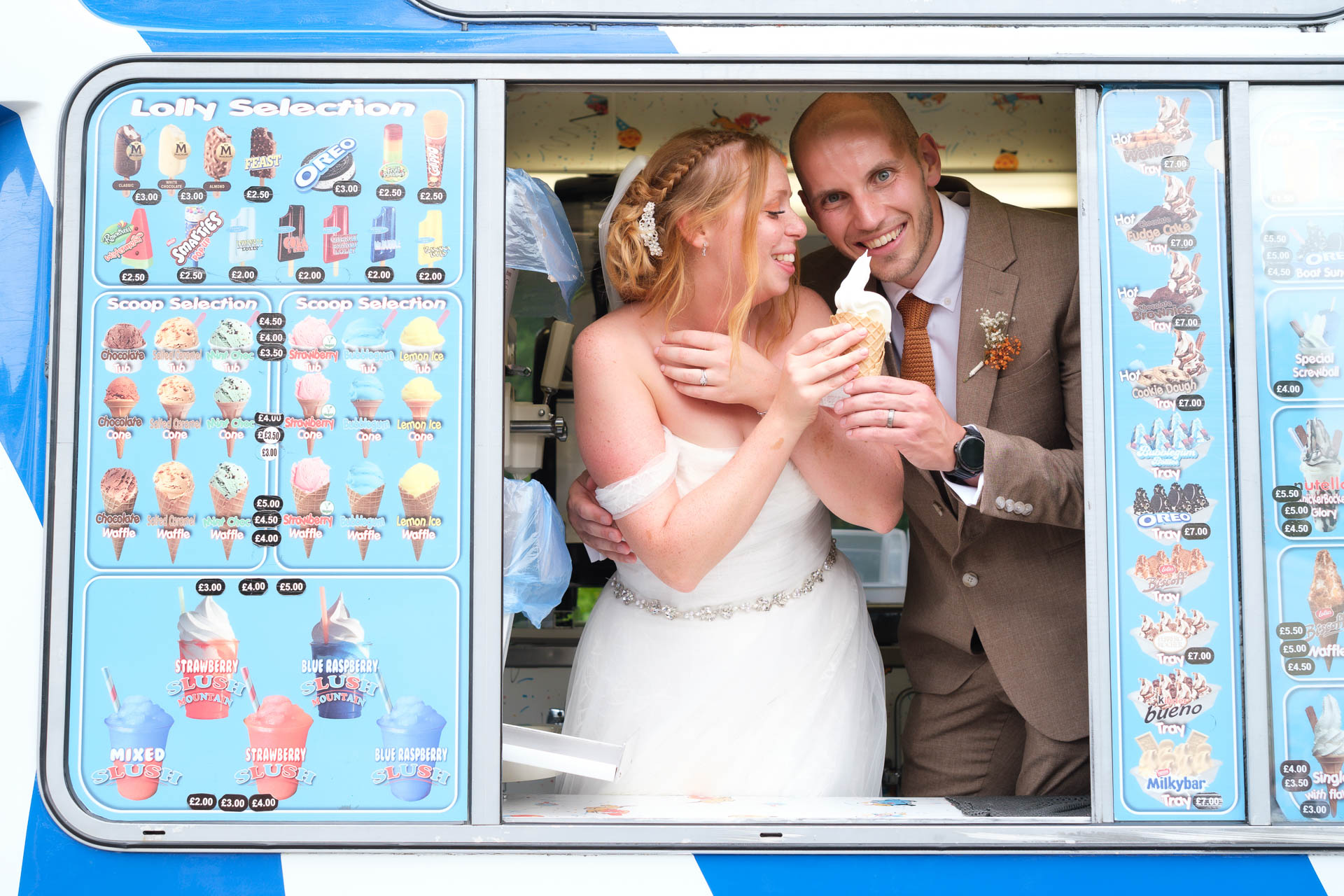 Couple kissing with a beautiful sunset at All Manor of Events Heffs Photography