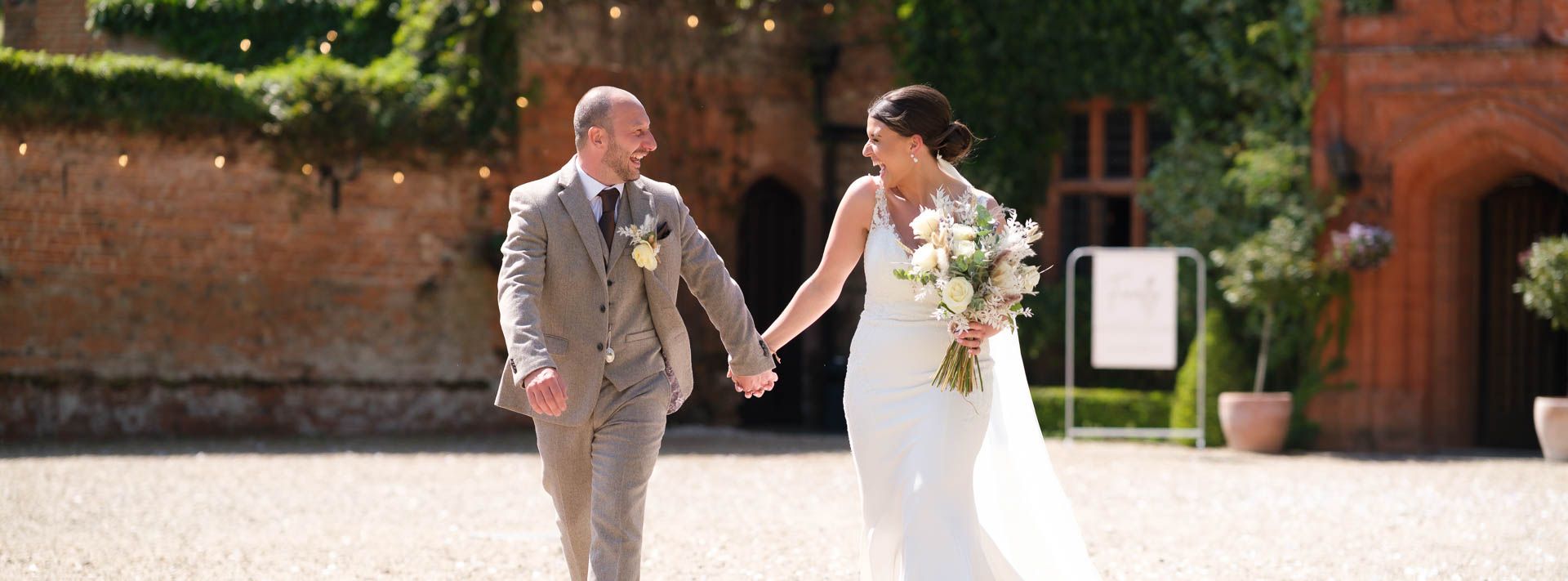 Paige and Jordan with a sunset at Manor Farm Heffs Photography